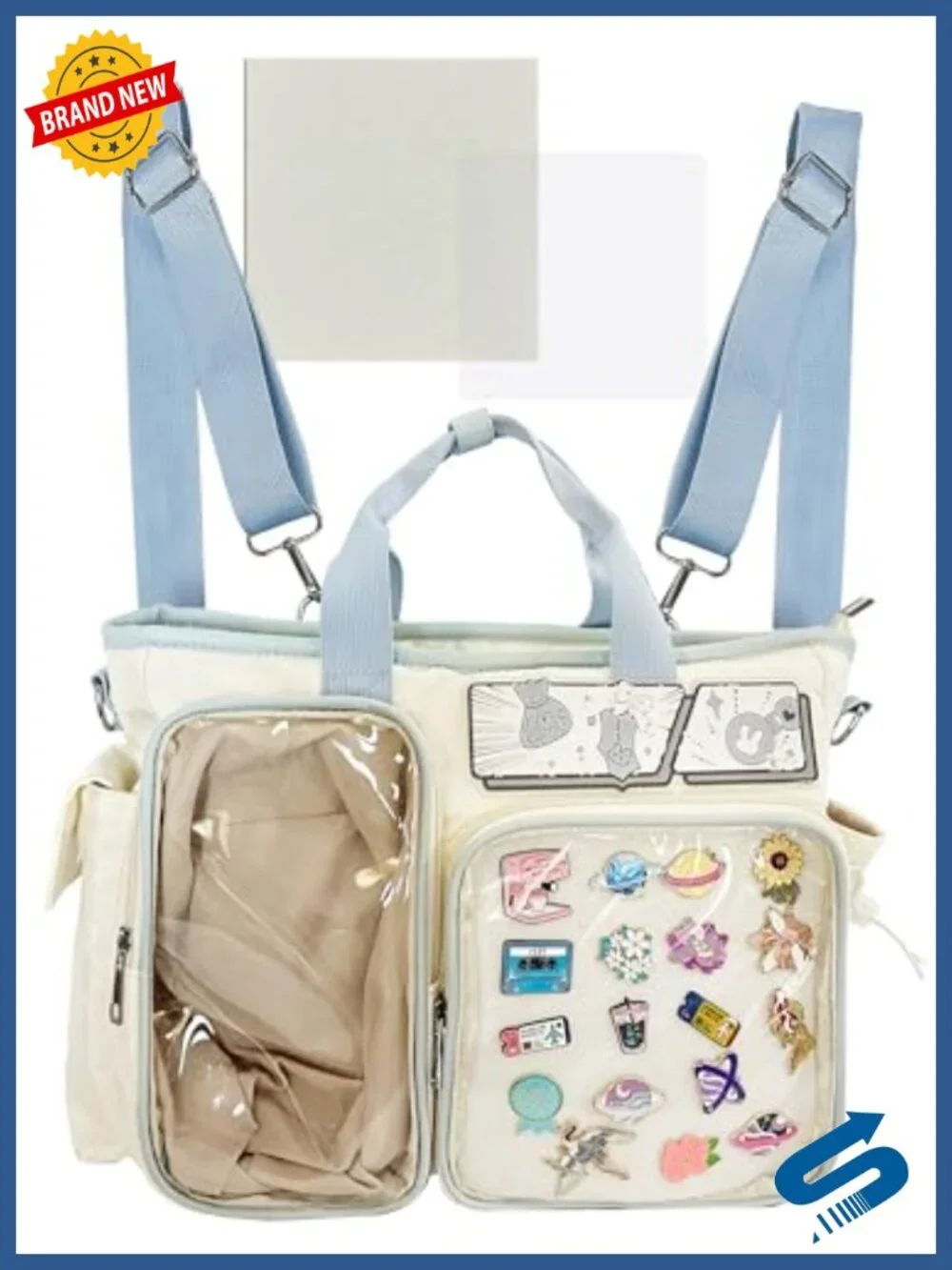 Ita Bag Display Backpack Anime Kawaii Crossbody Purse Trendy Y2K Women